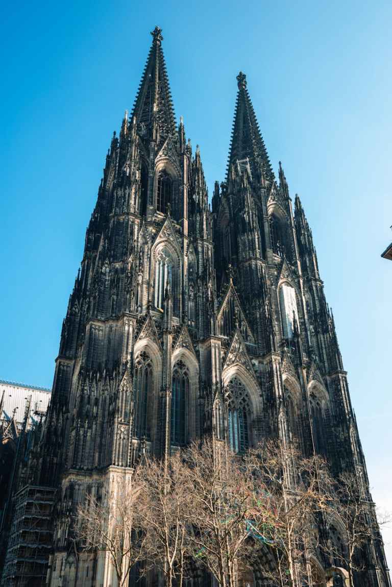 cologne cathedral majestic twin spires view